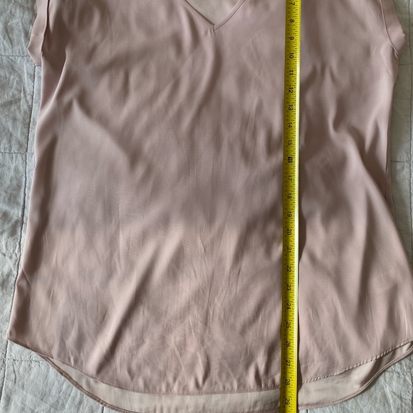 Express blush pink short sleeve blouse - Picture 4 of 6